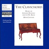 The Clavichord - Music of Kuhnau & C.P.E. Bach / Joan Benson