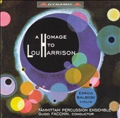 Homage to Lou Harrison / Facchin, Tammittam Percussion Ens