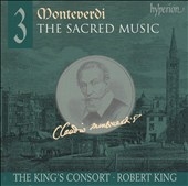Monteverdi: Sacred Music Vol 3 / Robert King, King's Consort