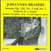 Brahms: Viola Sonatas, etc / Westphal, Oppens Brahms: Viola Sonatas, etc / Westphal, Oppens