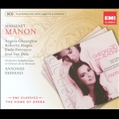 アントニオ・パッパーノ/Massenet:Manon ［3CD+CD-ROM］