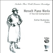 Henselt Piano Works