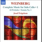 աե륽/M.Weinberg Complete Music for Solo Cello Vol.1 - 24 Preludes, Sonata No.1[8572280]