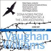 Vaughan Williams: Dona nobis pacem; Symphony No. 4; The Lark Ascending