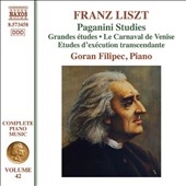 Liszt: Complete Piano Music Vol.42 - Paganini Studies Liszt: Complete Piano Music Vol.42 - Paganini Studies