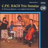 Nouveau Quartet/C.P.E. Bach Trio Sonatas WQ143-WQ.147 (5/1989) Nouveau Quartet [CDSAR44]