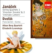 Janacek: String Quartet No.1 "Kreutzer Sonata", No.2 "Intimate Letters"; Dvorak: Piano Quintet Op.81 -Dumka / Alban Berg String Quartet, Elisabeth Leonskaja(p)