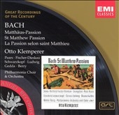 J.S.Bach: St. Matthew Passion (1961) / Otto Klemperer(cond), Philharmonia Orchestra, Peter Pears(T), Elisabeth Schwarzkopf(S), Christa Ludwig(A), etc