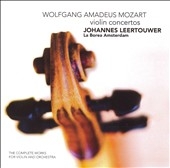 Mozart: Violin Concertos / Leertouwer, La Borea Amsterdam