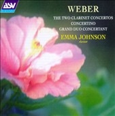 Weber: The Two Clarinet Concertos, etc / Emma Johnson, et al