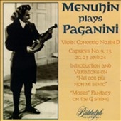 Menuhin Plays Paganini / Monteux, Paris Symphony Orchestra