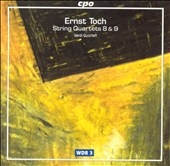 Toch: String Quartets no 8 and 9 / Verdi Quartett