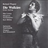 Wagner: Die Walkuere Act I / Elmendorff, Lorenz, Teschemacher