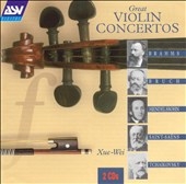 Great Violin Concertos - Brahms, Bruch, et al / Xue-Wei