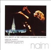 Grieg, Tippett, Beethoven / Iona Brown & Norwegian CO