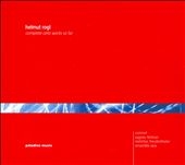 Helmut Rogl: Complete Cello Works So Far Helmut Rogl: Complete Cello Works So Far