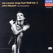 Ute Lemper Sings Kurt Weill Vol II