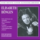 Elisabeth Hongen - Verdi, Bizet, Saint-Saens, Wagner