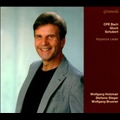 C.P.E. Bach, Gluch, Schubert, Klopstock Lieder