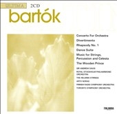 Bartok: Concerto for Orchestra, Divertimento etc / Andrew Davis et al