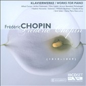 Chopin Works For Piano / Alfred Cortot, Arthur Rubinstein, Dinu Lipatti, etc (10-CD Wallet Box)[222913]