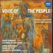 Voice of the People - Chamber Music for Violin, Soprano and Piano - Lena Frank, Shostakovich Voice of the People - Chamber Music for Violin, Soprano and Piano - Lena Frank, Shostakovich