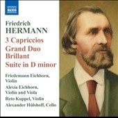 F.Hermann: Capriccios No.1-No.3, Grand Duo Brillant Op.12, Suite Op.17, etc F.Hermann: Capriccios No.1-No.3, Grand Duo Brillant Op.12, Suite Op.17, etc