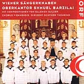 Salomon Sulzer: Synagogue Music / Barzilai, Vienna Boys Salomon Sulzer: Synagogue Music / Barzilai, Vienna Boys