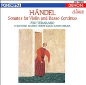 Aliare - Haendel: Sonatas for Violin and Basso Continuo
