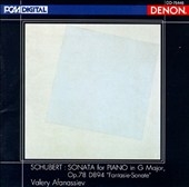 Schubert: Sonata for Piano "Fantasie-Sonate" / Afanassiev