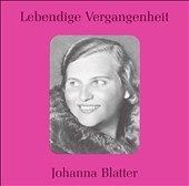 Lebendige Vergangenheit - Johanna Blatter