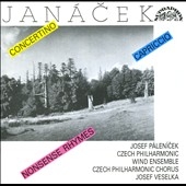 Janacek: Concertino, Capriccio etc / Cerny, Palenicek