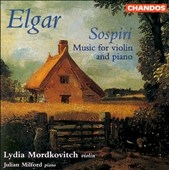 Elgar: Music for Violin & Piano / Mordkovitch, Milford