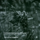 Contentement Passe Richesse - Music for Viol and Theorbo from the Goess Tablatures
