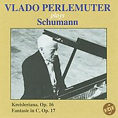 ɡڥߥơ/Vlado Perlemuter Plays Schumann Kreisleriana Op.16, Fantasie Op.17[MC106]