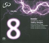 Mahler: Symphony No.8 "Symphony of a Thousand" (7/9-10/2008) / Valery Gergiev(cond), LSO & Chorus, Victoria Yastrebova(S), Ailish Tynan(S), etc Mahler: Symphony No.8 "Symphony of a Thousand" (7/9-10/2008) / Valery Gergiev(cond), LSO & Chorus, Victoria Yastrebova(S), Ailish Tynan(S), etc