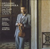 Vivaldi: Late Violin Concertos / Giuliano Carmignola