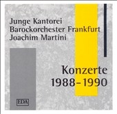 Konzerte 1988-1990 / Junge Kantorei, Barockorchester Konzerte 1988-1990 / Junge Kantorei, Barockorchester