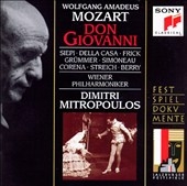 Mozart: Don Giovanni / Mitropoulus, Siepi, Della Casa, Frick