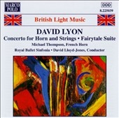 Lyon: Concerto for Horn and Strings, etc / Lloyd-Jones, etc