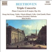 Beethoven: Triple Concerto, etc / Kang, Kliegel, Jando