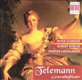 Telemann: Generalbasslieder / Schreier, Jaroslawski, Koebler