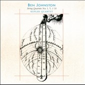 Ben Johnston: String Quartets No.1 "Nine Variations", No.5, No.10