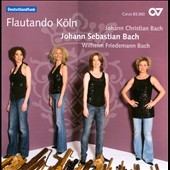J.S.Bach: Art of Fugue No.1, No.4, No.9, No.18; J.C.Bach: Quartet Op.19-3; W.F.Bach: Duet Fk.54, etc
