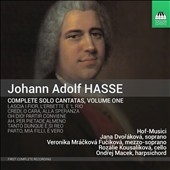 J.A.Hasse: Complete Solo Cantatas Vol.1 J.A.Hasse: Complete Solo Cantatas Vol.1