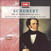 Schubert: The 21 Piano Sonatas Vol 1 / Martino Tirimo