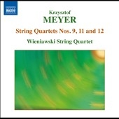 ˥եڻͽ/Krzysztof Meyer String Quartets Vol.2 - No.9, No.11, No.12[8572656]