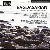 ߥ롦ϥڥƥ/Bagdasarian Piano and Violin Music[GP664]