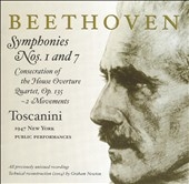 ȥȥˡ/Beethoven Symphony No.7, Die Weihe Des Hauses Op.124, String Quartet No.16-2 Movement (For String Orchestra), No.1 / A.Toscanini, NBC SO[M&A1136]