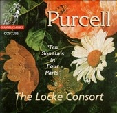 Purcell: "Ten Sonata's in Four Parts" / The Locke Consort